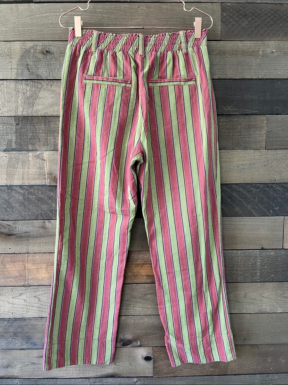 Free People Women's Marielle Pull-On Pants in Carnival Baja Combo Size Small - Picture 6 of 9